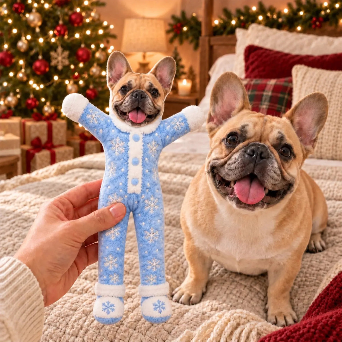 My Merry Pup – Votre Chien de Noël personnalisée et articulée