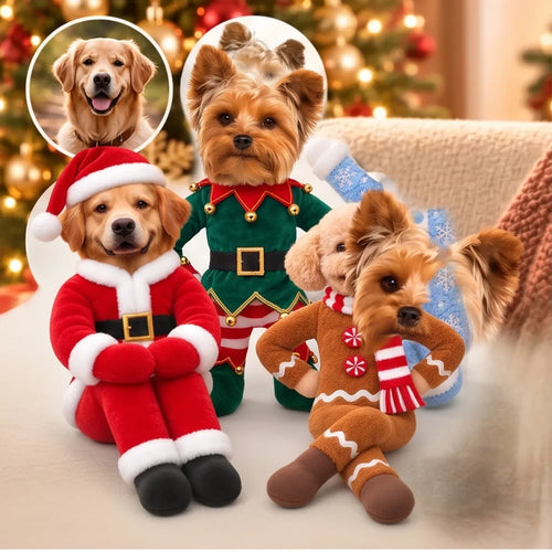 My Merry Pup – Votre Chien de Noël personnalisée et articulée